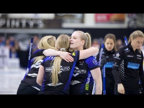 Champions Cup Highlights | Draw 13: Anna Hasselborg vs. Jennifer Jones, May 6, 2022