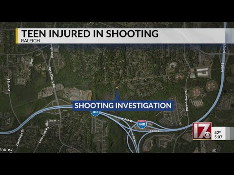 Teen injured in overnight shooting in Raleigh