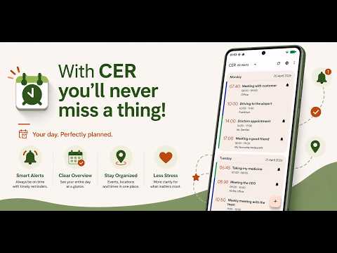 Calendar Event Reminder (CER) video thumbnail