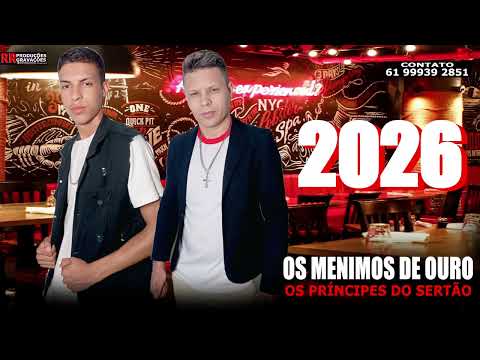 OS MENINOS DE OURO OS PRÍNCIPER DO SERTÃO 2026 CD COMPLETO