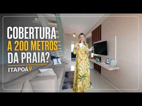 Cobertura Duplex mobiliada em Itapoá SC