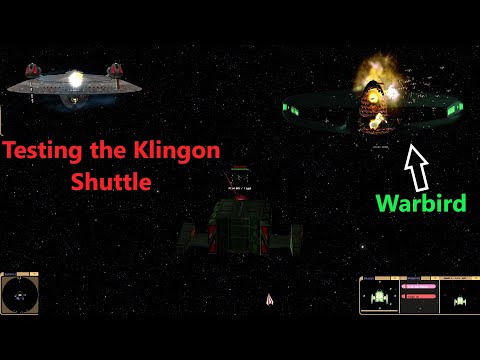 Klingon Shuttle Test | Romulan Warbird's | Enterprise E | How good is it? | Star Trek Bridge Command