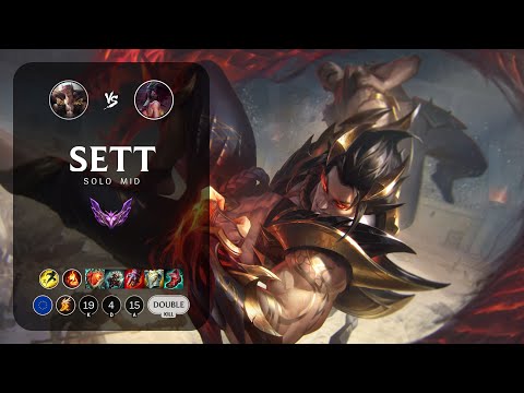 Sett Mid vs Akali - EUW Master Patch 12.23