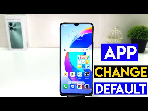 How to change the default Apps or browser on Honor X5 Plus