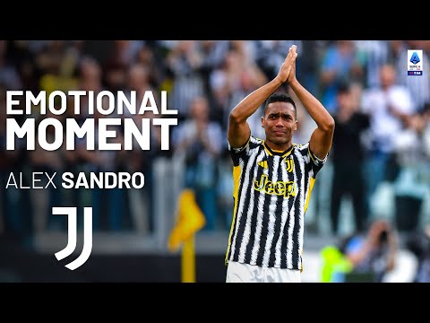 Alex Sandro’s sendoff at the Allianz Stadium | Emotional Moment | Serie A 2023/24