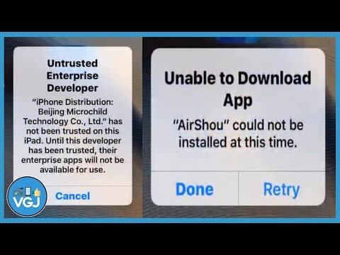 Airshou iOS Screen Recorder Has Stopped Working - What to do: The Ultimate Guide (Version 2) Video