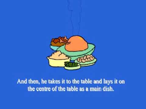 43.A Thanksgiving Feast | Picture Composition Book