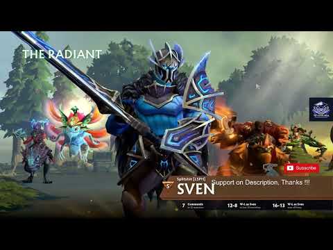 Highlight Sven yang hero keras saja mau Prank Leaver sampai Dua kali. match 7159400028