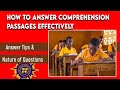 How To Answer Comprehension Questions In Wassce Without Stress