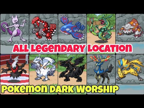 Pokemon Dark Worship All Legendary Locations | All Mythical And Ultra Beasts Location Part-1