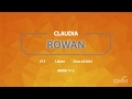 Claudia Rowan 2020CentralZone