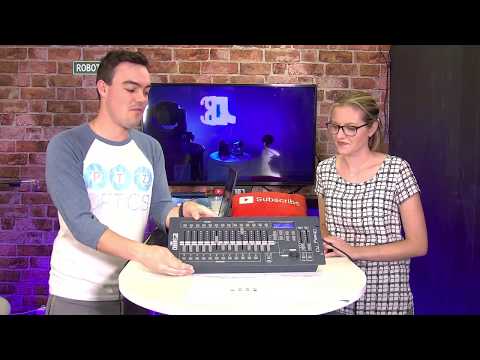 How to Setup a DMX Joystick Controller - Chauvet Obey 70 w/ Intimidator Spot 255