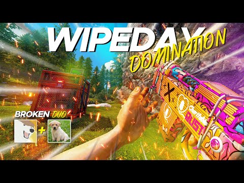 DOMINATING WIPEDAY as a 30,000 HOUR DUO - Rust