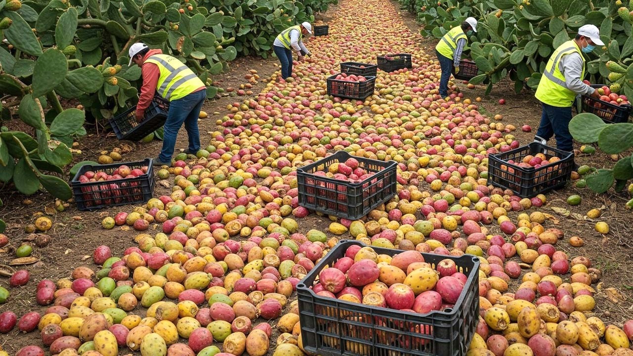 É Assim Que Frutas E Vegetais Especiais São Colhidos Em Uma Escala Inacreditável