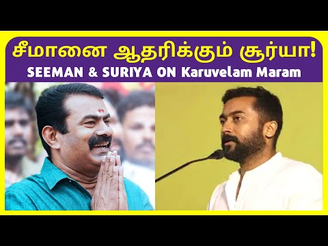 சீமானின் அரசியல் பேசும் நடிகர் சூர்யா | Seeman and Suriya Speech on Seemai Karuvelam Maram