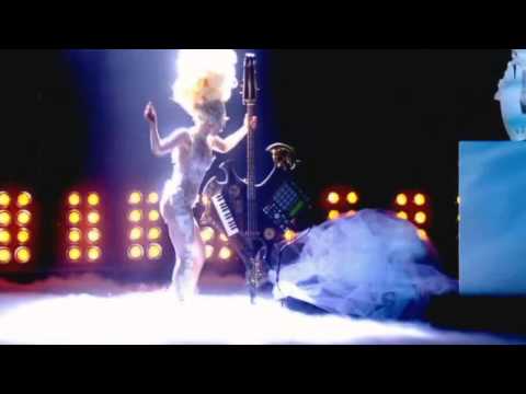 Lady GaGa Telephone - Dance In The Dark  Medley Live Brit Awards