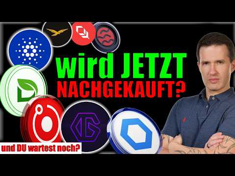 Crypto: Altcoin Buy Signal? Keep an eye on what's happening right now! Link, Render, GLQ, DMTR, P...