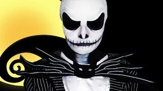 Jack Skellington - The Nightmare Before Christmas - Makeup Tutorial!