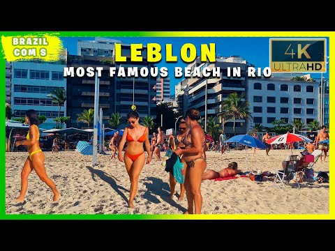 LEBLON: The BEACH of the CARIOCA ELITE in the SUMMER [January, 2022]