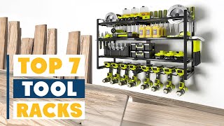 7 Best Tool Racks for Organized and Efficient Storage