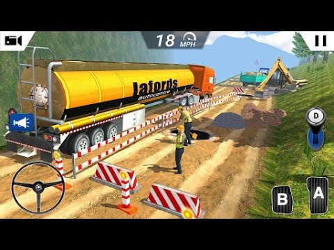 Offroad Oil Tanker Transport Truck Driver 2020