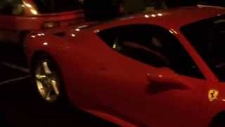 preview picture of video 'Ferrari 458 na Nocny Mocny Łódź 18.01.2014'