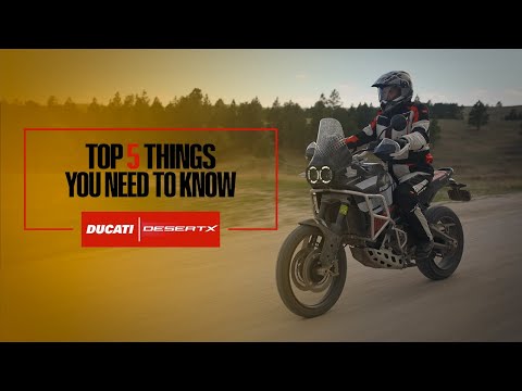 Ducati Desert X - 5 Things You Need to Know