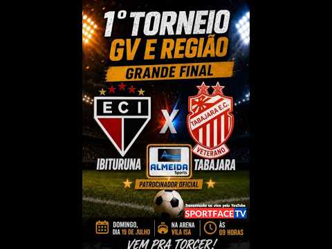 IBITURUNA X TABAJARA E.C  - 1º TORNEIO DE VETERANO DE GOVERNADOR VALADARES E REGIÃO - GRANDE FINAL
