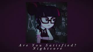 Cover art for Are you satisfied?