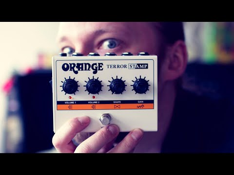 Orange Terror Stamp (An Amp In Stamp Size)
