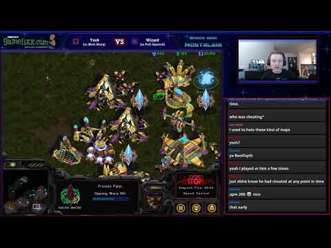 Yosh Vs Wizard on Dire Straits (2002 CompUSA 20k Gamefixx Starcraft Ladder Game)