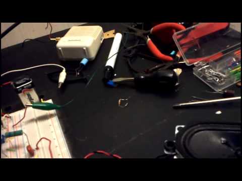 Single Transistor FM Regenerative reciever