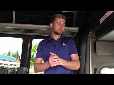 2016 Ford Ameritrans 24 Passenger + Rear Luggage - S06548