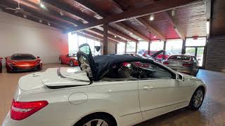 2011 Mercedes-Benz E350 Top Operation