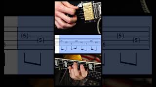 Puddle of mudd - Blurry | HARMONICS RIFF slow tutorial with TAB #shorts