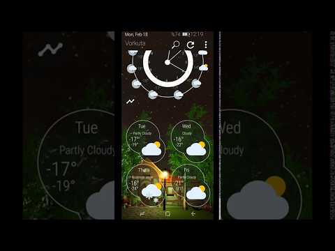 Animated 3D Weather Video