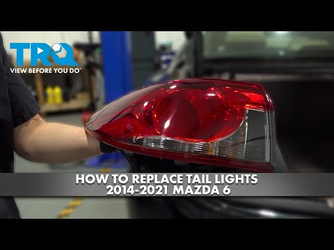 How to Replace Tail Lights 2014-2021 Mazda 6