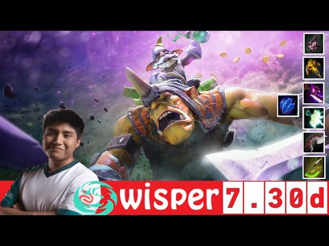 [DOTA 2] bc.Wisper the ALCHEMIST [OFFLANE] [7.30d]