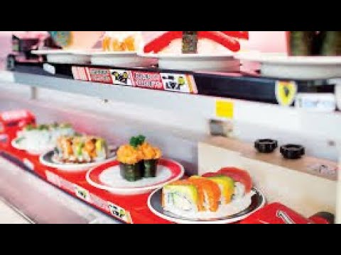 Primeira vez em um restaurante de sushi Genki #review e #mukbang