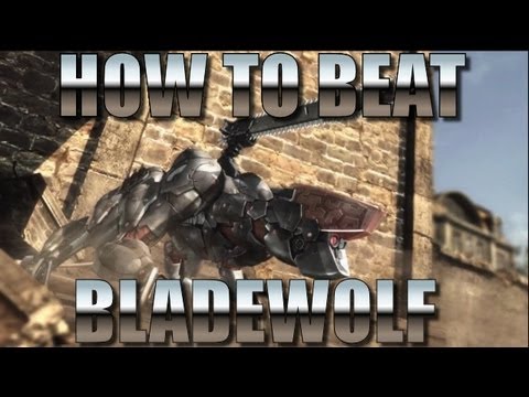 Metal Gear Rising - How to beat Bladewolf - kill IF Prototype LQ84i boss battle using parry