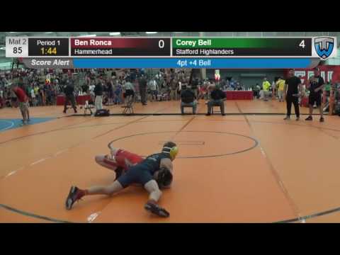 3108 Novice 85 Ben Ronca Hammerhead vs Corey Bell Stafford Highlanders 4141392104