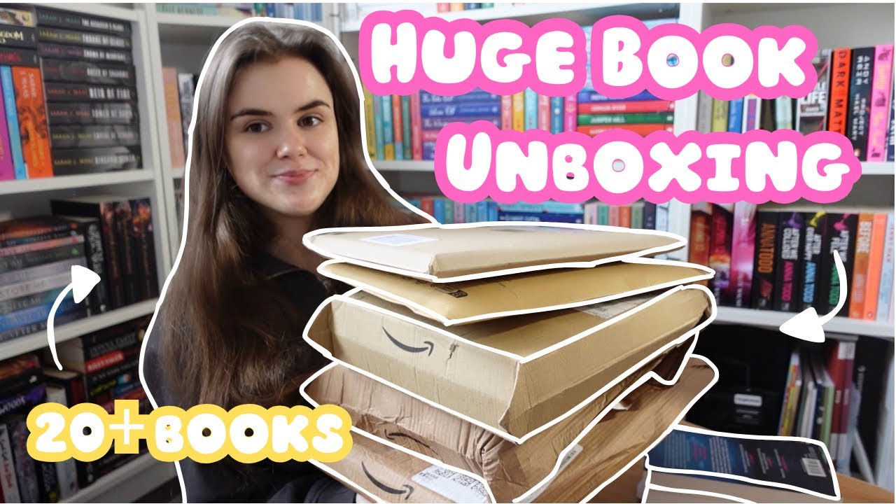 huge book unboxing 📚 | 20+ books 📖 | book haul 🫶🏻 (romance, fiction, thriller)