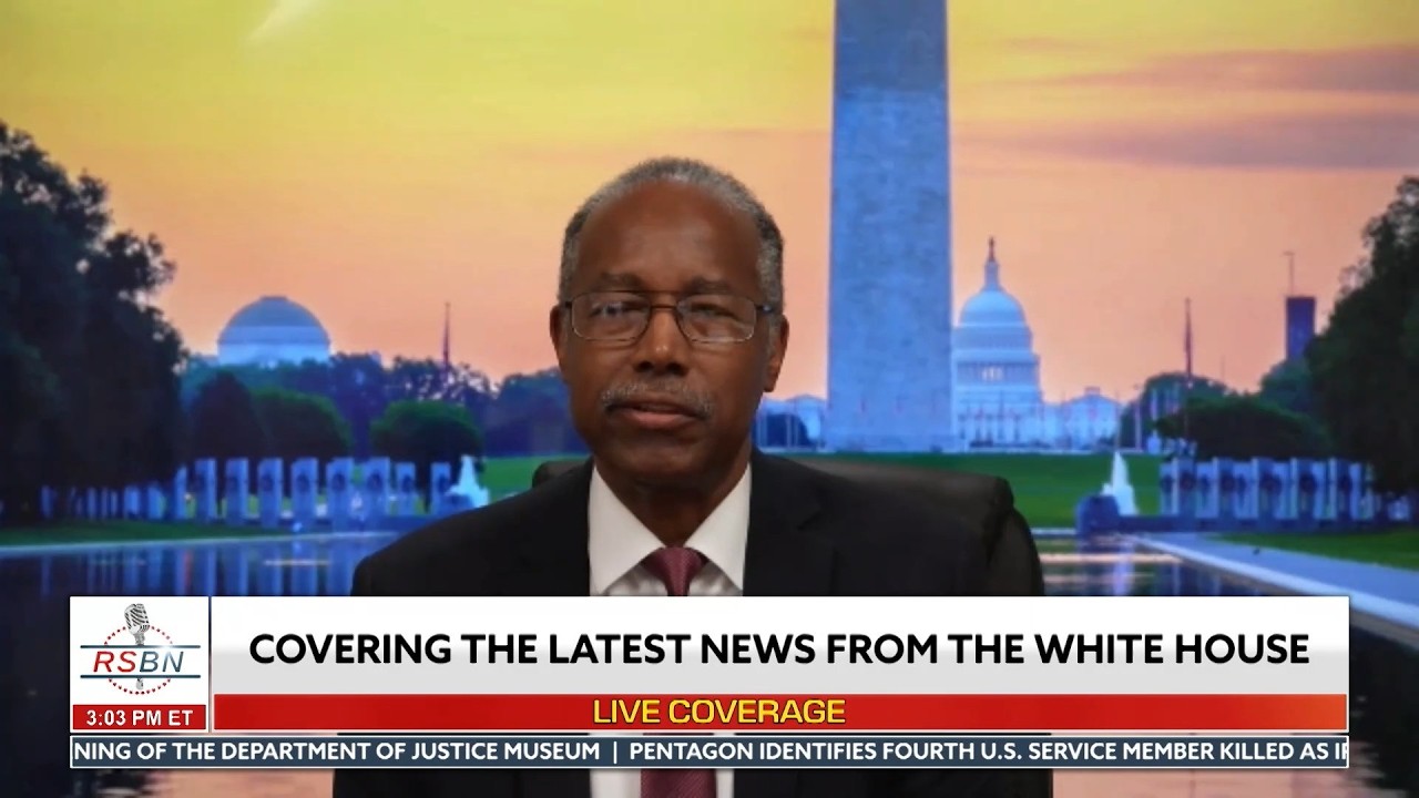 WATCH: Dr. Ben Carson Joins Matthew Alvarez on RSBN Live - 07/23/26