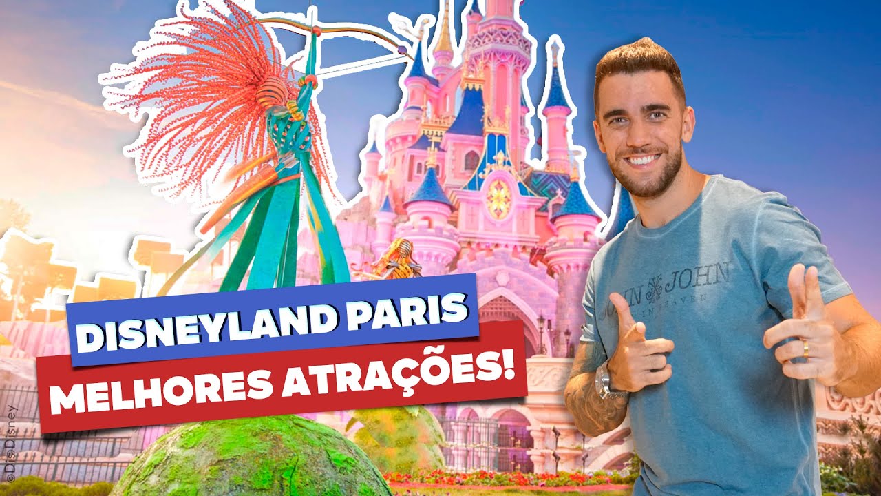 Melhores atrações da DISNEYLAND PARIS! Shows, brinquedos e montanhas russas. Todas as dicas!