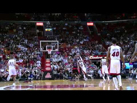 LeBron James 28 points (amazing buzzer beater) vs Toronto Raptors full highlights 18.04.2012