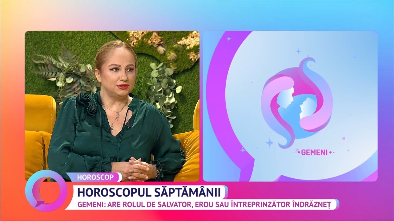 Horoscopul săptămânii cu Cristina Demetrescu | 20 ianuarie 2025