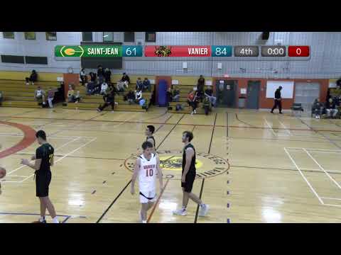 RSEQ Basketball Masculin D2 🏀 St-Jean @ Vanier [2024-11-22]