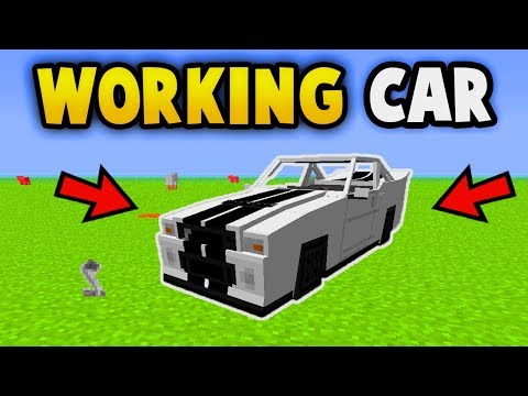 EPIC Car Hack! Drive in Minecraft NOW - No Mods! 🚗