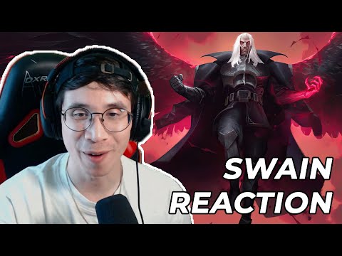 Arcane Fan Reacts To Swain (Skins, LoR Voicelines, & Biography) | League of Legends