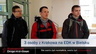 preview picture of video 'Pierwsze osoby już EDK przeszły | Bielsko-Biała 15.03.2015'